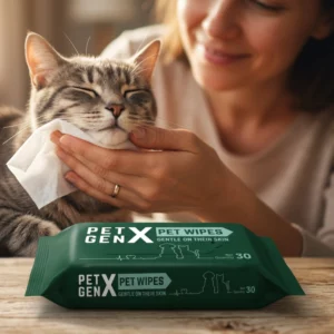 PETGENX Gentle Pet Wipes Pack 30s