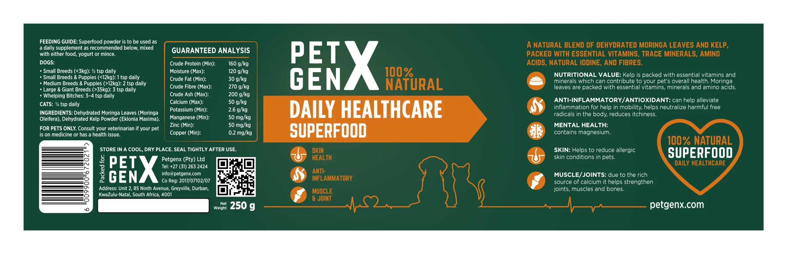 100% Natural Daily Healthcare Superfood 250 g - Image 3