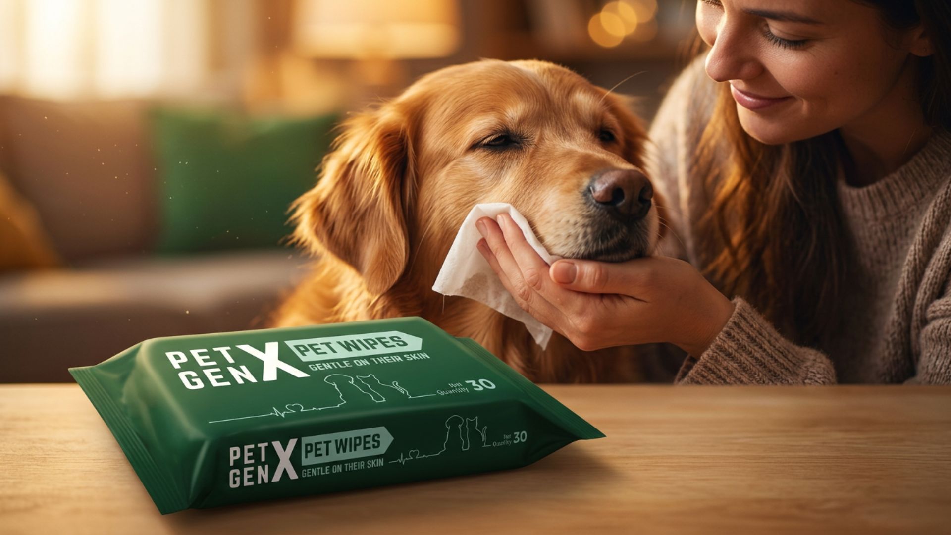 PetGENX Pet Wipes - Gentle On Their Skin
