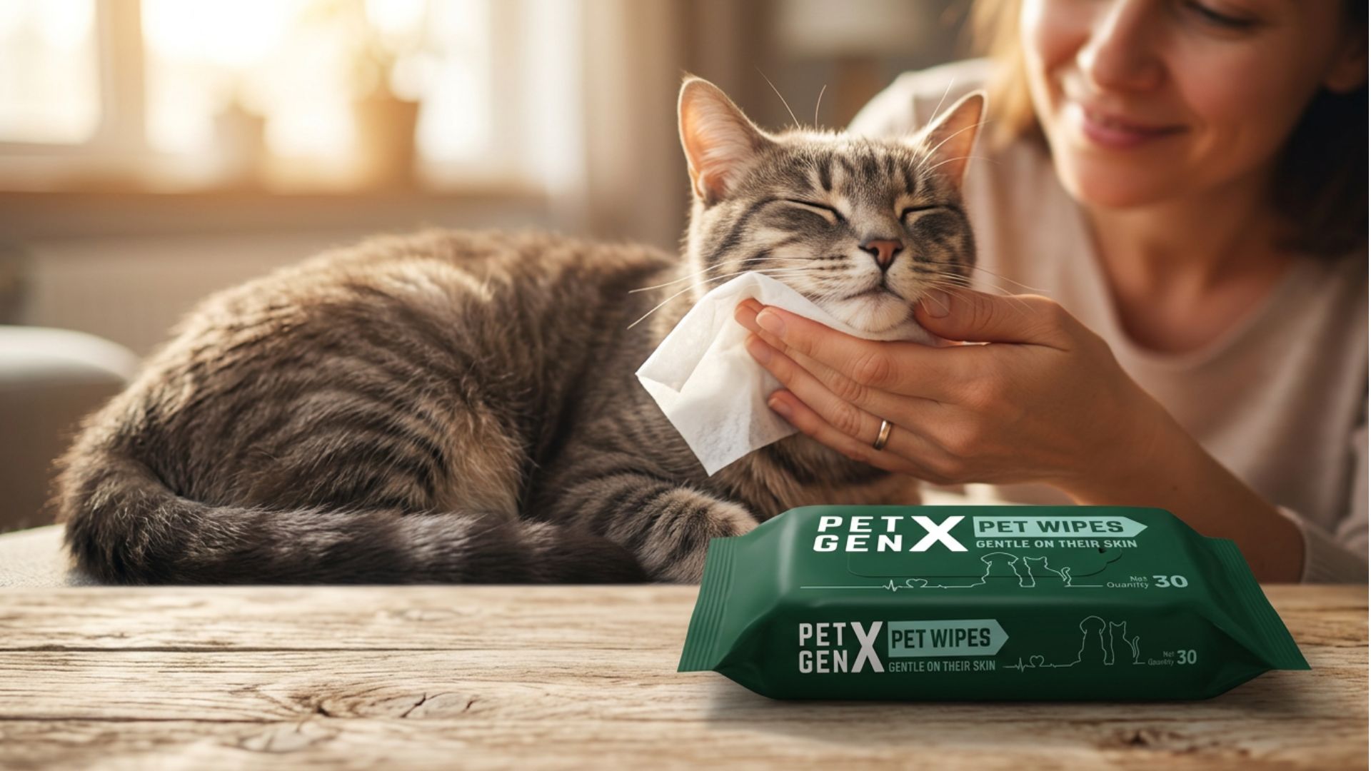 PetGENX Pet Wipes - Gentle On Their Skin